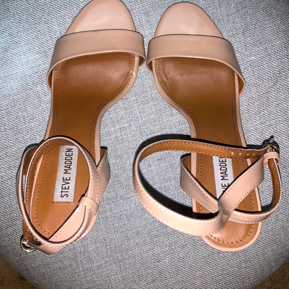 Nude heels.